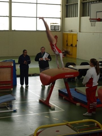 Exécution d'une figure acrobatique